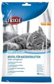 Beutel für Katzentoilette XL: 56 x 71 cm, 10 Stk
